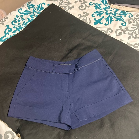 Attention & 7th Ave shirt set from NY&Co in navy and stripes - Picture 5 of 7